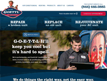 Tablet Screenshot of goettl.com